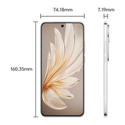 vivo S20, 8GB+256GB, Face ID / Screen Fingerprint Identification, 6.67 inch Android 15 Snapdragon 7 Gen 3 Octa Core, OTG, NFC, Network: 5G (White)