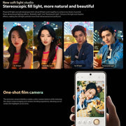 vivo S20, 12GB+256GB, Face ID / Screen Fingerprint Identification, 6.67 inch Android 15 Snapdragon 7 Gen 3 Octa Core, OTG, NFC, Network: 5G (Gold)