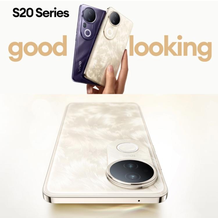 vivo S20, 12GB+256GB, Face ID / Screen Fingerprint Identification, 6.67 inch Android 15 Snapdragon 7 Gen 3 Octa Core, OTG, NFC, Network: 5G (Gold) - free shipping - PMc TechLife - Order now!