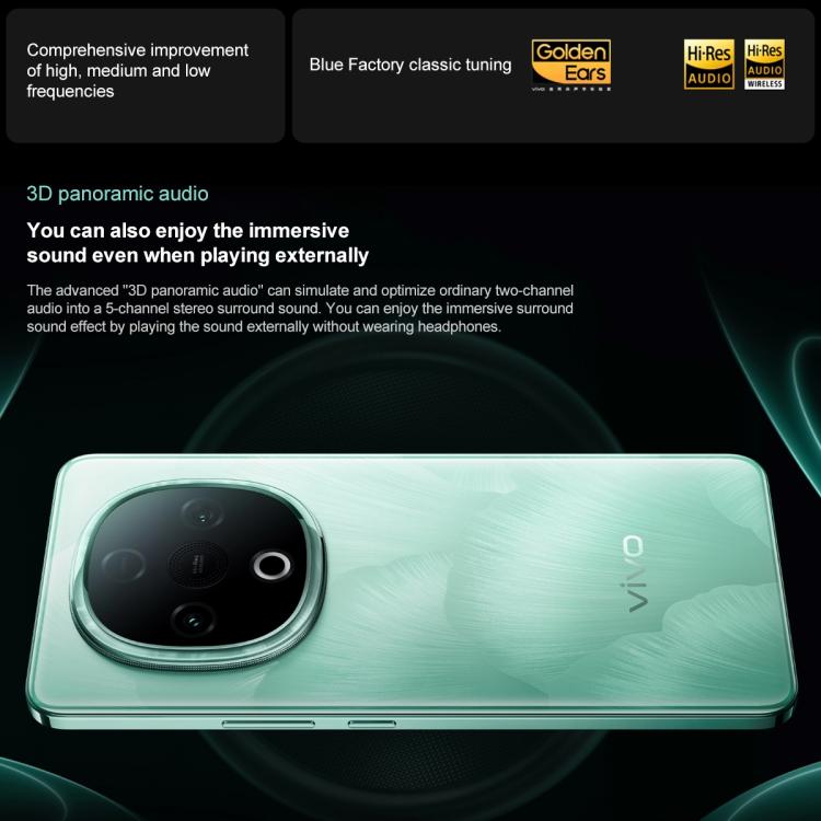 vivo Y300, 12GB+512GB, Face ID / Screen Fingerprint Identification, 6.77 inch Android 15 OriginOS 5 Dimensity 6300 Octa Core, OTG, Network: 5G (Cyan) - free shipping - PMc TechLife - Order now!