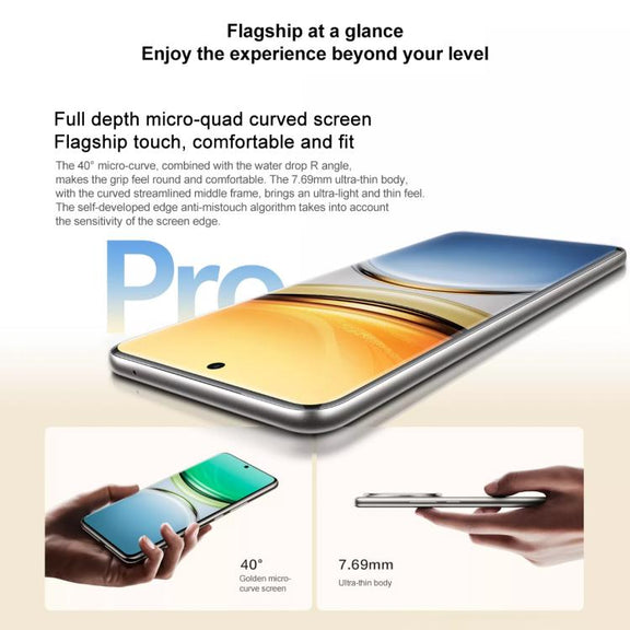 vivo Y300 Pro, 8GB+256GB, Face ID / Screen Fingerprint Identification, 6.77 inch Android 14 OriginOS 4 Snapdragon 6 Gen 1 Octa Core, OTG, Network: 5G (Black)