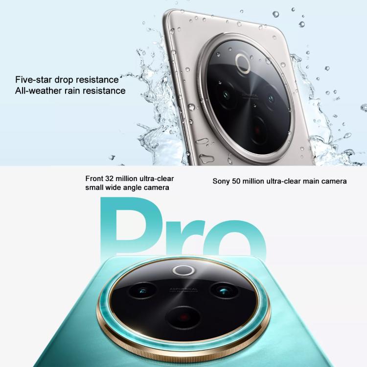 vivo Y300 Pro, 12GB+512GB, Face ID / Screen Fingerprint Identification, 6.77 inch Android 14 OriginOS 4 Snapdragon 6 Gen 1 Octa Core, OTG, Network: 5G (White) - free shipping - PMc TechLife - Order now!