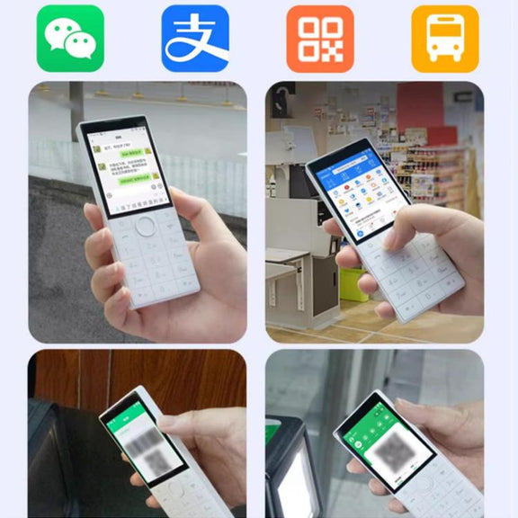 QIN F22 Global, 2GB+16GB, 2.8 inch, Android 11.0 MTK6739 Quad Core, Network: 4G, Support Google Play (White)