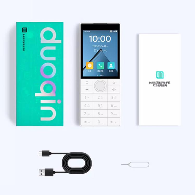 QIN F22 Global, 2GB+16GB, 2.8 inch, Android 11.0 MTK6739 Quad Core, Network: 4G, Support Google Play (White)