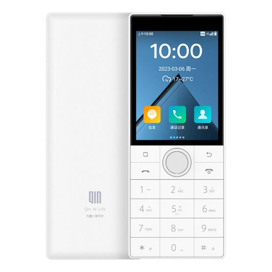 QIN F22 Global, 3GB+32GB, 2.8 inch, Android 11.0 MTK6739 Quad Core, Network: 4G, Support Google Play (White) - free shipping - PMC Jewellery - Order now!