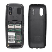UNIWA E1805, 1.77 inch, SC6531E, 21 Keys, Support Bluetooth, Torch, FM, MP3, MP4, GSM, Dual SIM (Black)