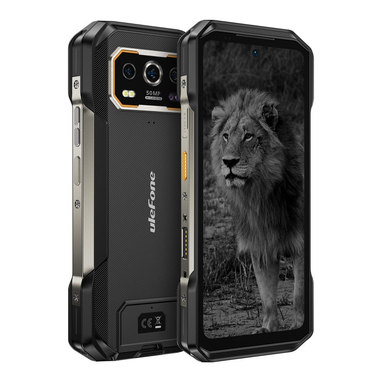 Ulefone Armor 27 Pro Rugged Phone, 12GB+256GB, Night Vision, 10600mAh, 6.78 inch Android 14 MediaTek Dimensity 6300 Octa Core, Network: 5G, NFC (Black)