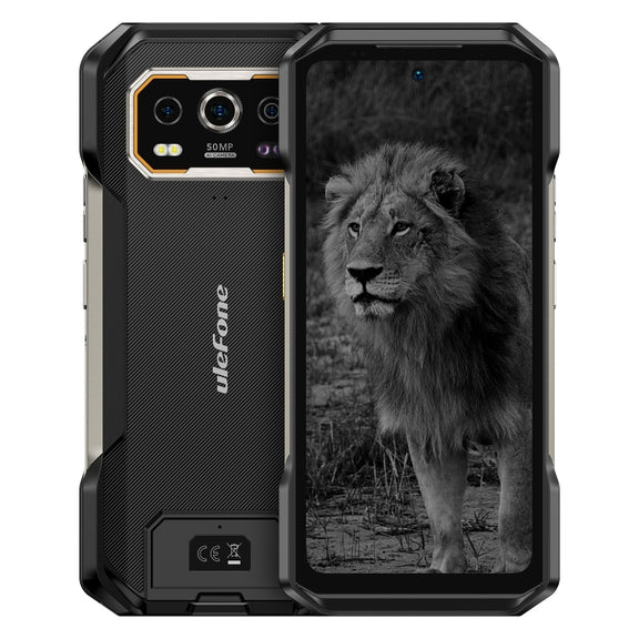 Ulefone Armor 27 Pro Rugged Phone, 12GB+256GB, Night Vision, 10600mAh, 6.78 inch Android 14 MediaTek Dimensity 6300 Octa Core, Network: 5G, NFC (Black)