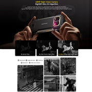 Ulefone Armor 27 Pro Rugged Phone, 12GB+256GB, Night Vision, 10600mAh, 6.78 inch Android 14 MediaTek Dimensity 6300 Octa Core, Network: 5G, NFC (Black)
