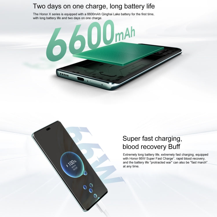 Honor X60 Pro, 12GB+256GB, Screen Fingerprint, 6.78 inch MagicOS 8.0 Snapdragon 6 Gen1 Octa Core, Network: 5G, OTG, Support Google Play (Grey)