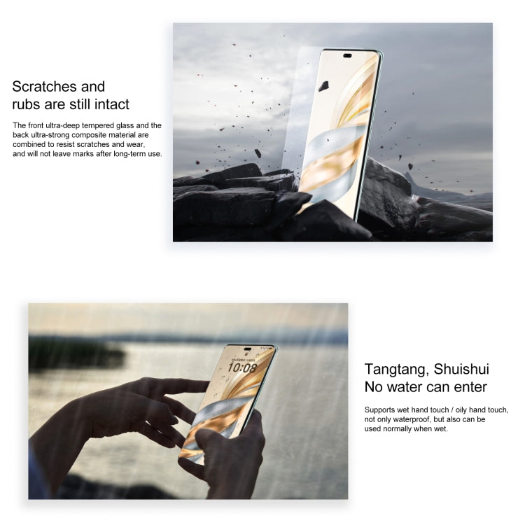 Honor X60 Pro, 12GB+512GB, Screen Fingerprint, 6.78 inch MagicOS 8.0 Snapdragon 6 Gen1 Octa Core, Network: 5G, OTG, Support Google Play (Cyan)