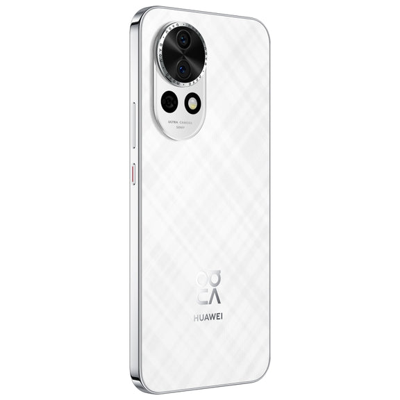 Huawei nova 13, 12GB+256GB, Screen Fingerprint Identification, 6.7 inch HarmonyOS 4.2, NFC, OTG, Not Support Google Play (White)