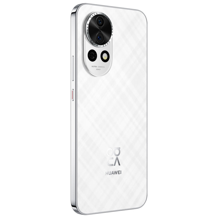 Huawei nova 13, 12GB+256GB, Screen Fingerprint Identification, 6.7 inch HarmonyOS 4.2, NFC, OTG, Not Support Google Play (White)