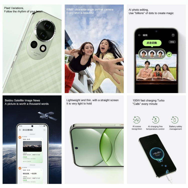 Huawei nova 13, 12GB+256GB, Screen Fingerprint Identification, 6.7 inch HarmonyOS 4.2, NFC, OTG, Not Support Google Play (Purple) - free shipping - PMc TechLife - Order now!