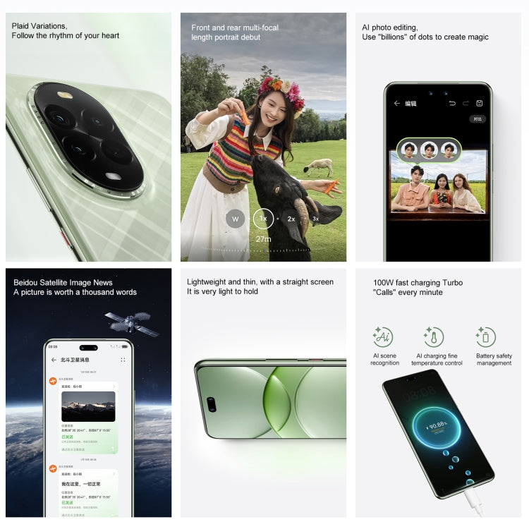 Huawei nova 13 Pro, 12GB+256GB, Screen Fingerprint Identification, 6.76 inch HarmonyOS 4.2, NFC, OTG, Not Support Google Play (Black) - free shipping - PMc TechLife - Order now!