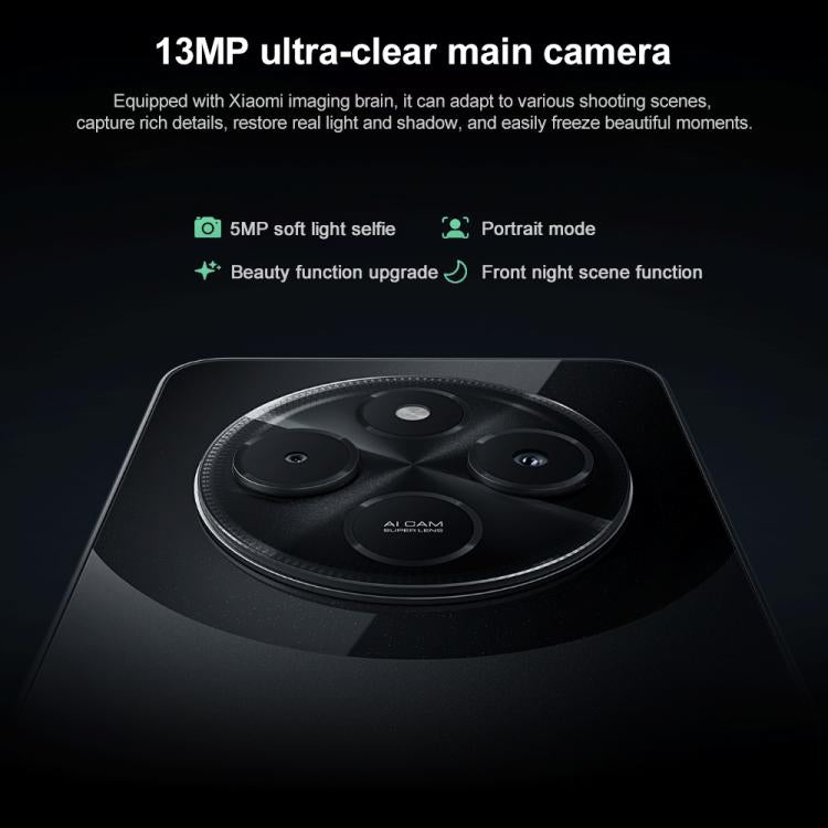 Xiaomi Redmi 14C, 8GB+256GB, 6.88 inch Xiaomi HyperOS MediaTek Helio G81-Ultra Octa Core, Network: 4G, Not Support Google Play (Green) - free shipping - PMc TechLife - Order now!