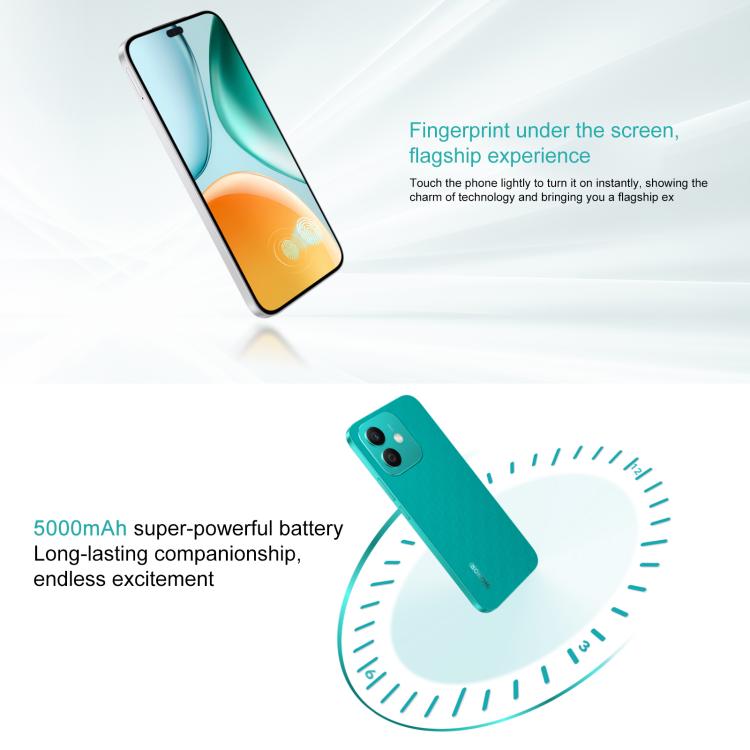 Honor Play9T Pro, 12GB+256GB, Screen Fingerprint, 6.7 inch MagicOS 8.0 Android 14.0 Dimensity 6080 Octa Core, Network: 5G, OTG (Green) - free shipping - PMc TechLife - Order now!