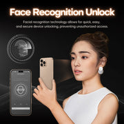 i16 Pro Max / A08, 3GB+32GB, 6.73 inch Screen, Face Identification, Android 8.1 MTK6753 Octa Core, Network: 3G, Dual SIM, AU Plug (White)