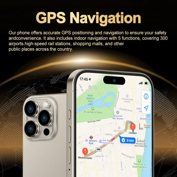 i16 Pro Max / Q5, 2GB+16GB, 6.5 inch Screen, Face Identification, Android 8.1 MTK6580P Quad Core, Network: 3G, Dual SIM, EU Plug (Blue) - free shipping - PMC Jewellery - Order now!