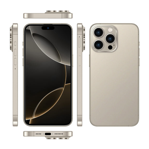 i16 Pro Max / Q5, 2GB+16GB, 6.5 inch Screen, Face Identification, Android 8.1 MTK6580P Quad Core, Network: 3G, Dual SIM, UK Plug (Gold)