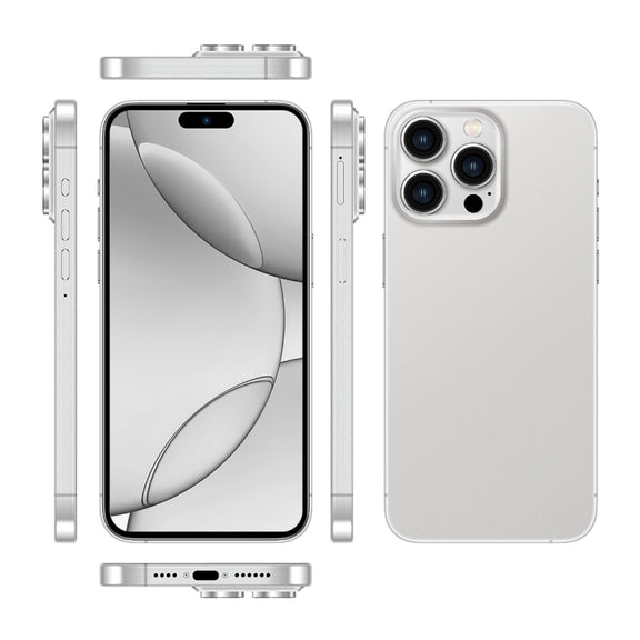 i16 Pro Max / Q5, 2GB+16GB, 6.5 inch Screen, Face Identification, Android 8.1 MTK6580P Quad Core, Network: 3G, Dual SIM, US Plug (White)
