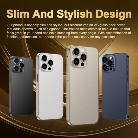 i16 Pro Max / Q5A, 6GB+128GB, 6.5 inch Screen, Face Identification, Android 10 MTK6762 Octa Core, OTG, NFC, Network: 4G, Dual SIM, AU Plug (Black)