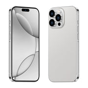 i16 Pro Max / Q5A, 6GB+128GB, 6.5 inch Screen, Face Identification, Android 10 MTK6762 Octa Core, OTG, NFC, Network: 4G, Dual SIM, US Plug (White)