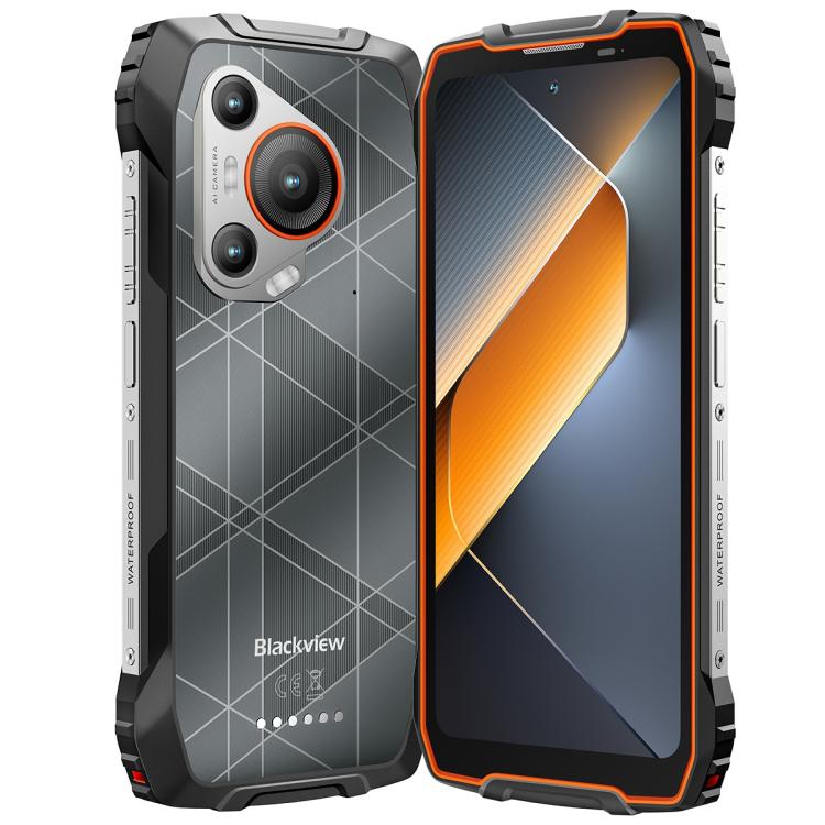 Blackview BL7000 Rugged Phone, 8GB+256GB, 6.78 inch Android 15 MediaTek Dimensity 6300 Octa Core, Network: 5G, NFC, OTG (Orange) - free shipping - PMC Jewellery - Order now!