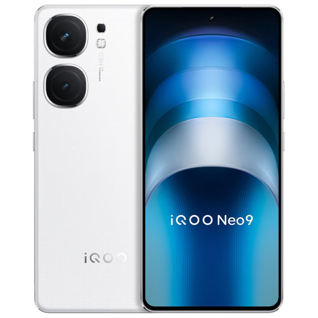 vivo iQOO Neo9, Dual Back Cameras, 16GB+256GB, Face ID / Fingerprint Identification, 6.78 inch Android 14 OriginOS 4 Snapdragon 8 Gen 2 Octa Core, OTG, NFC, Network: 5G, Support Google Play (White)