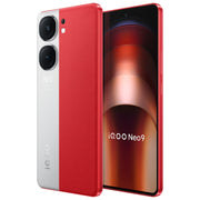 vivo iQOO Neo9, Dual Back Cameras, 16GB+512GB, Face ID / Fingerprint Identification, 6.78 inch Android 14 OriginOS 4 Snapdragon 8 Gen 2 Octa Core, OTG, NFC, Network: 5G, Support Google Play (Red)