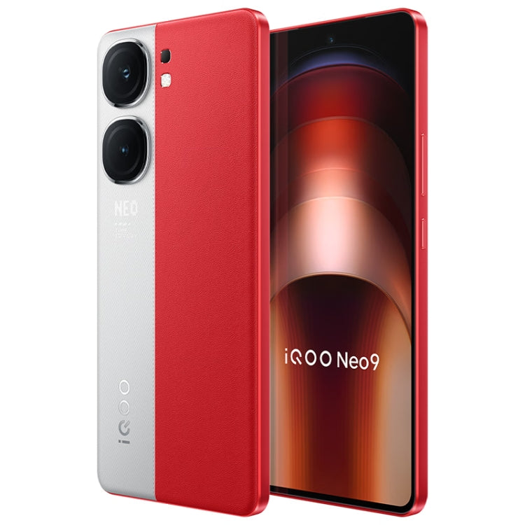 vivo iQOO Neo9, Dual Back Cameras, 16GB+512GB, Face ID / Fingerprint Identification, 6.78 inch Android 14 OriginOS 4 Snapdragon 8 Gen 2 Octa Core, OTG, NFC, Network: 5G, Support Google Play (Red)