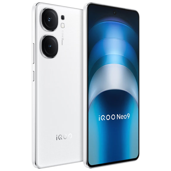 vivo iQOO Neo9, Dual Back Cameras, 16GB+512GB, Face ID / Fingerprint Identification, 6.78 inch Android 14 OriginOS 4 Snapdragon 8 Gen 2 Octa Core, OTG, NFC, Network: 5G, Support Google Play (White)