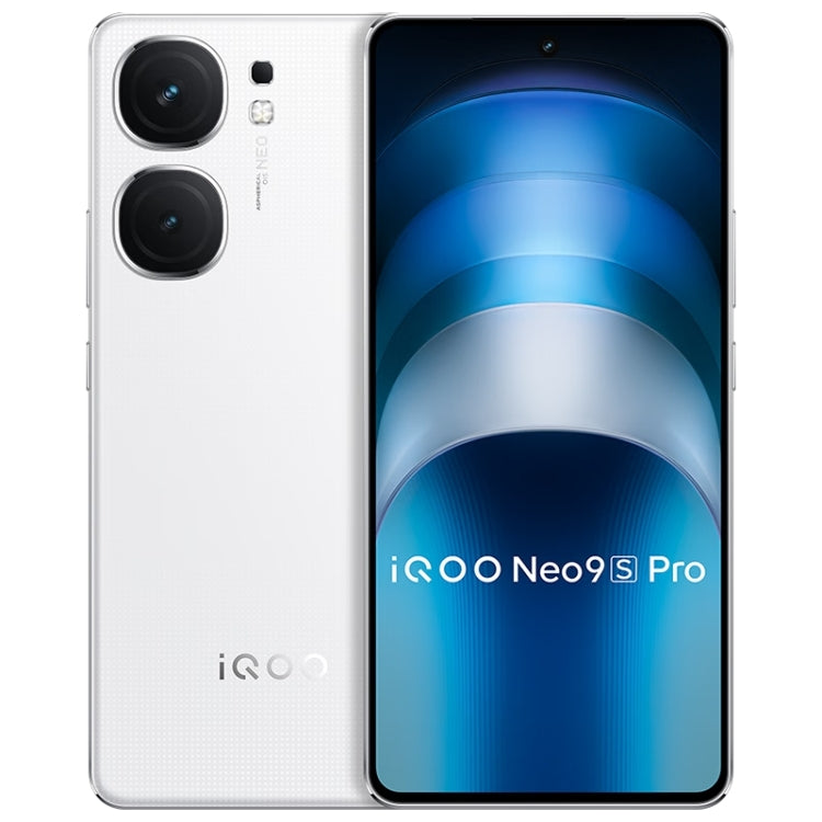 vivo iQOO Neo9S Pro, Dual Back Cameras, 12GB+256GB, Face ID / Fingerprint Identification, 6.78 inch Android 14 OriginOS 4 Dimensity 9300+ Octa Core, OTG, NFC, Network: 5G, Support Google Play (White) - free shipping - PMC Jewellery - Order now!