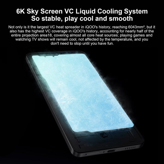 vivo iQOO Neo9S Pro, Dual Back Cameras, 12GB+256GB, Face ID / Fingerprint Identification, 6.78 inch Android 14 OriginOS 4 Dimensity 9300+ Octa Core, OTG, NFC, Network: 5G, Support Google Play (White)