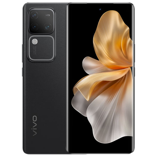 vivo S18 Pro, Triple Back Cameras, 16GB+256GB, Face ID Screen Fingerprint Identification, 6.78 inch Android 14.0 OriginOS 4 Dimensity 9200+ Octa Core 3.35GHz, OTG, NFC, Network: 5G, Support Google Play (Black)