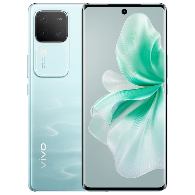 vivo S18 Pro, Triple Back Cameras, 16GB+256GB, Face ID Screen Fingerprint Identification, 6.78 inch Android 14.0 OriginOS 4 Dimensity 9200+ Octa Core 3.35GHz, OTG, NFC, Network: 5G, Support Google Play (Blue)