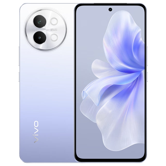vivo S18e, Dual Back Cameras, 12GB+512GB, Face ID Screen Fingerprint Identification, 6.67 inch Android 14.0 OriginOS 4 Dimensity 7200 Octa Core 2.8GHz, OTG, NFC, Network: 5G, Support Google Play (Purple)
