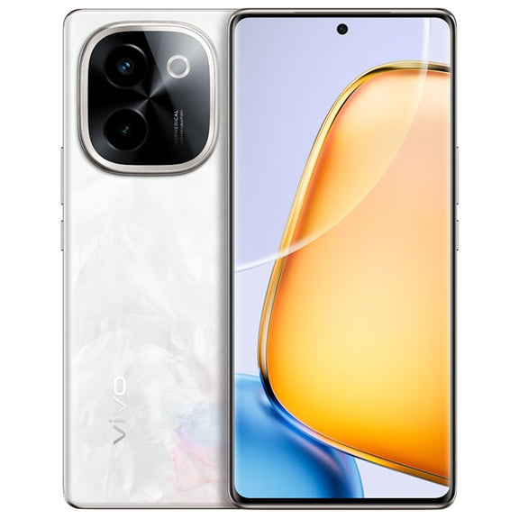 vivo Y200, Dual Back Cameras, 12GB+512GB, Face ID Screen Fingerprint Identification, 6.78 inch Android 14.0 OriginOS 4 Snapdragon 6 Gen 1 Octa Core 2.2GHz, OTG, Network: 5G, Support Google Play (White)