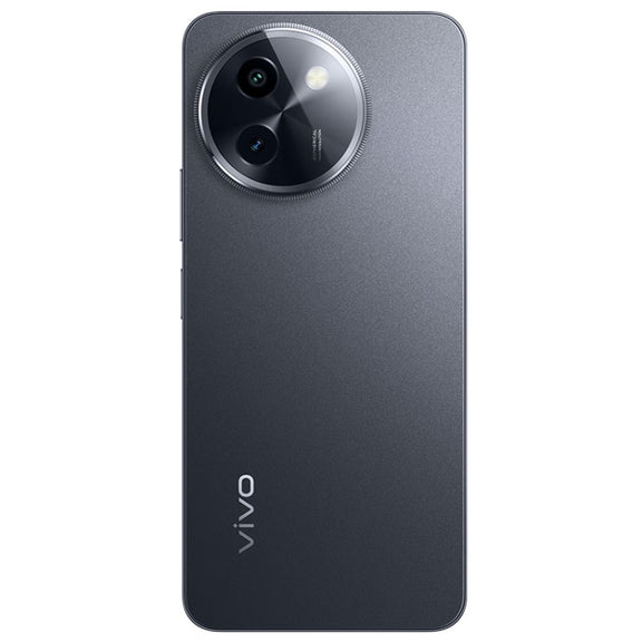 vivo Y200i, Dual Back Cameras, 12GB+512GB, Face ID Screen Fingerprint Identification, 6.72 inch Android 14.0 OriginOS 4 Snapdragon 4 Gen 2 Octa Core 2.2GHz, OTG, Network: 5G, Support Google Play (Black)