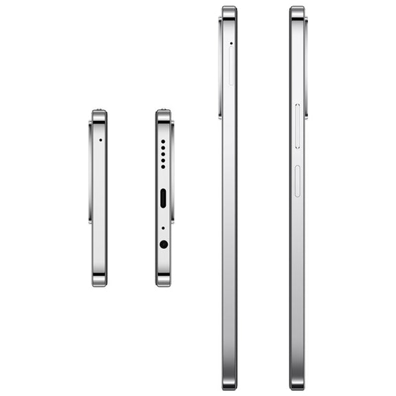 vivo Y200i, Dual Back Cameras, 12GB+512GB, Face ID Screen Fingerprint Identification, 6.72 inch Android 14.0 OriginOS 4 Snapdragon 4 Gen 2 Octa Core 2.2GHz, OTG, Network: 5G, Support Google Play (White)