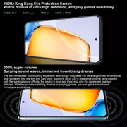 vivo Y200t, Dual Back Cameras, 12GB+512GB, Face ID Screen Fingerprint Identification, 6.72 inch Android 14.0 OriginOS 4 Snapdragon 6 Gen 1 Octa Core 2.2GHz, OTG, Network: 5G, Support Google Play (Blue)