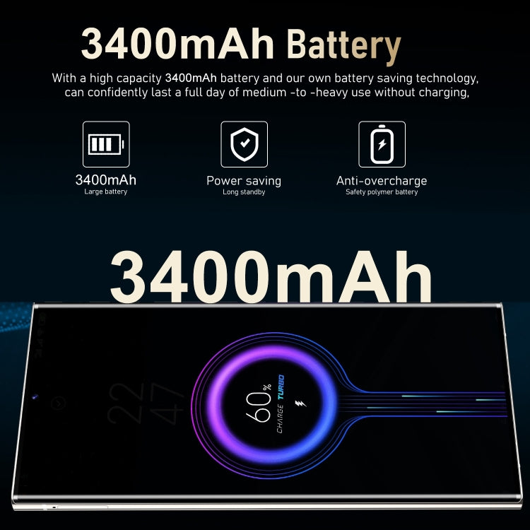 S24 Ultra / M106, 3GB+64GB, Face ID Identification, 6.75 inch Android 8.1 MTK6753 Octa Core, Network: 4G, Dual SIM (Purple)