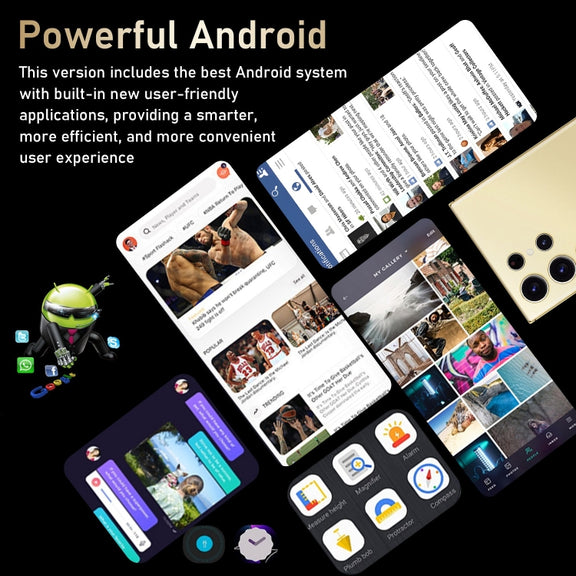 S24 Ultra / M106, 3GB+64GB, Face ID Identification, 6.75 inch Android 8.1 MTK6753 Octa Core, Network: 4G, Dual SIM (Grey)
