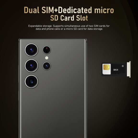 S24 Ultra / M106, 3GB+64GB, Face ID Identification, 6.75 inch Android 8.1 MTK6753 Octa Core, Network: 4G, Dual SIM (Grey)