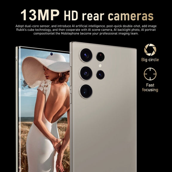 S24 Ultra / M106, 3GB+64GB, Face ID Identification, 6.75 inch Android 8.1 MTK6753 Octa Core, Network: 4G, Dual SIM (Purple)