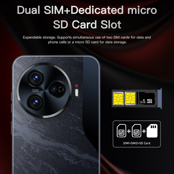 Camon 30 Pro / SDT78, 2GB+16GB, Face Identification, 6.28 inch Screen Android 6.0 SC7731 Quad Core, Network: 3G, Dual SIM (Black)