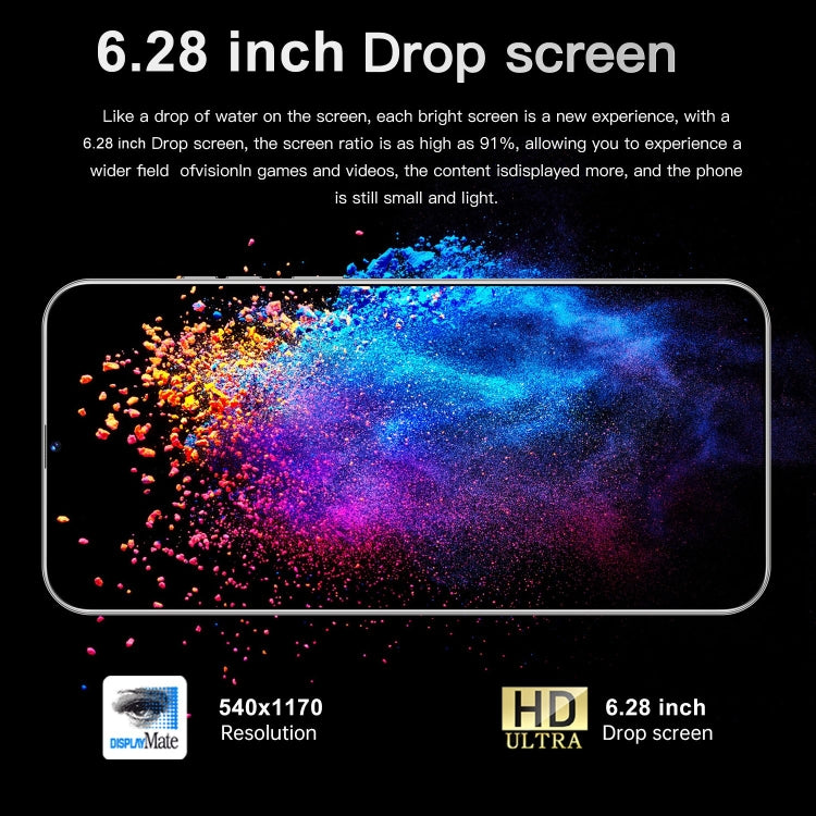 Camon 30 Pro / SDT78, 2GB+16GB, Face Identification, 6.28 inch Screen Android 6.0 SC7731 Quad Core, Network: 3G, Dual SIM (Black)