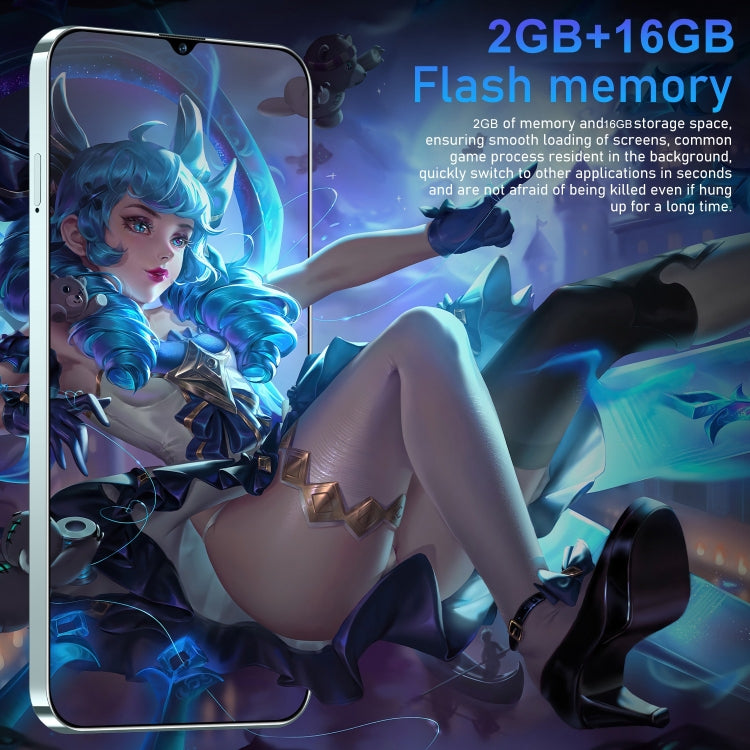 Reno11 Pro / SDT79, 2GB+16GB, Face Identification, 6.28 inch Screen Android 6.0 SC7731 Quad Core, Network: 3G, Dual SIM (Black)