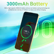 C55 / SDT80, 2GB+16GB, Face Identification, 6.28 inch Screen Android 8.1 MTK6737 Quad Core, Network: 4G, Dual SIM (Black)