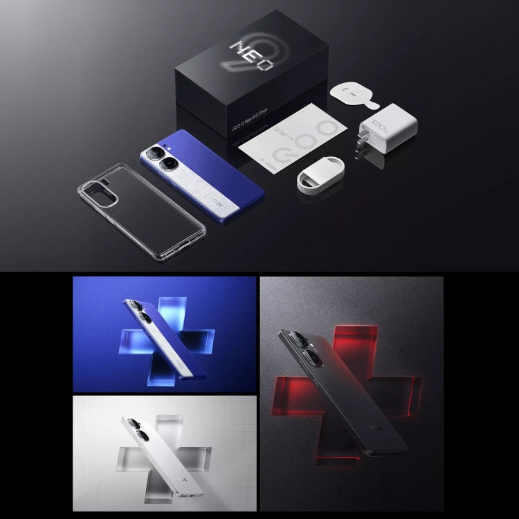 vivo iQOO Neo9S Pro+, 16GB+256GB, Face ID & Ultrasonic 3D Fingerprint Identification, 6.78 inch Android 14 OriginOS 4 Snapdragon 8 Gen 3 Octa Core 2.63GHz, OTG, NFC, Network: 5G, Support Google Play (White) - free shipping - PMc TechLife - Order now!